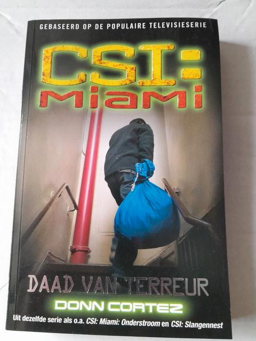 D. Cortez - CSI: Miami: Daad van terreur, Livres, Thrillers, Comme neuf, Enlèvement