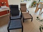 ikea Poäng fauteuil, Huis en Inrichting, Ophalen, Gebruikt, Stof