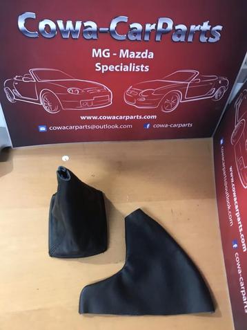 mg tf mgtf mg f mgf mk1 pook en handrem hoes nieuw echt leer beschikbaar voor biedingen