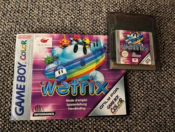 zeldzaam game boy color spel wetrix🎮💧🎮💧🎮