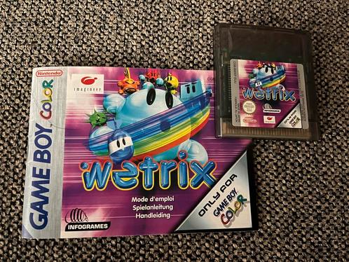 zeldzaam game boy color spel wetrix🎮💧🎮💧🎮, Consoles de jeu & Jeux vidéo, Jeux | Nintendo Game Boy, Comme neuf, Puzzle et Éducatif