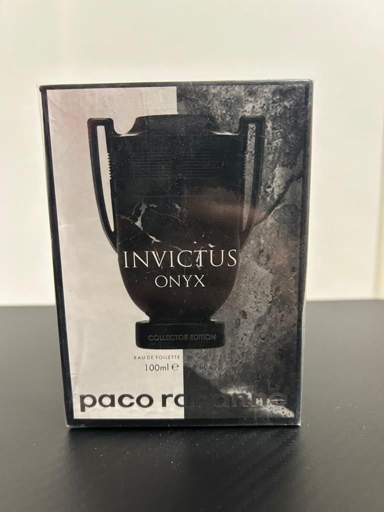 Gesealde Paco Rabanne Invictus Onyx Collector Edition 100ml, Handtassen en Accessoires, Uiterlijk | Parfum, Nieuw, Verzenden