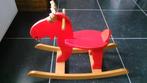 Ikea Ekorre schommelpaard hobbelpaard eland , rood / hout, Kinderen en Baby's, Ophalen