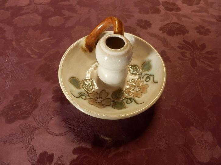 (69)- 1 bougeoir - poterie lardinois -, Antiek en Kunst, Antiek | Keramiek en Aardewerk, Ophalen of Verzenden