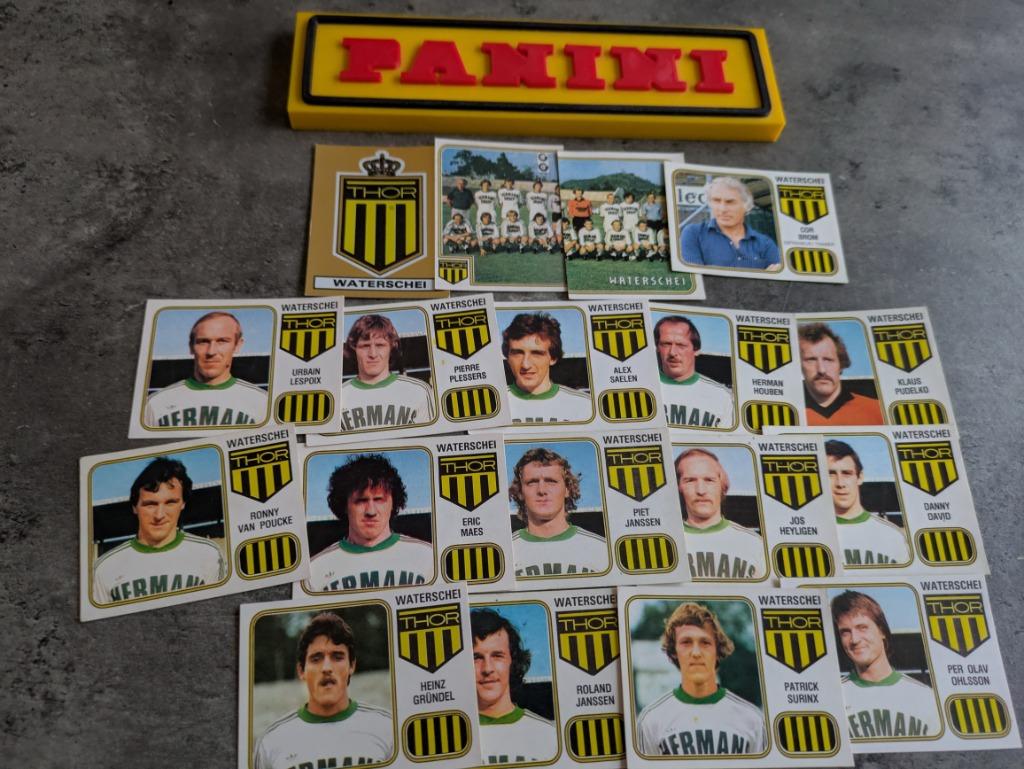 AUTOCOLLANTS PANINI FOOTBALL 81 WATERSHEI 18X 1981, Envoi