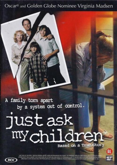 Just Ask My Children (2001) Dvd Zeldzaam ! Virginia Madsen, Cd's en Dvd's, Dvd's | Drama, Gebruikt, Waargebeurd drama, Alle leeftijden