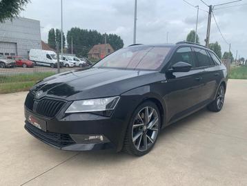 SKODA SUPERB 4X4/280PK/NAVI/DAB/CAMERA/LED/ZETELVER/KEYLESS beschikbaar voor biedingen
