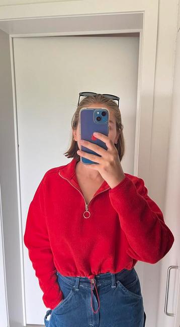 Pull coopératif rouge taille S