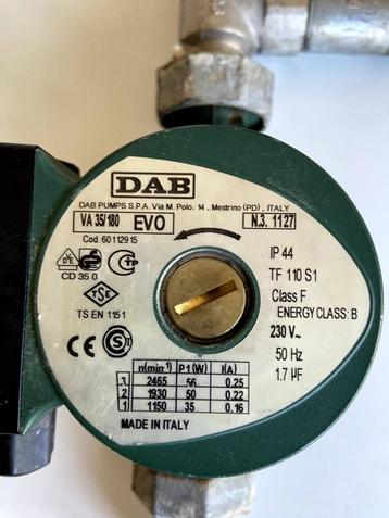 Pompe de circulation DAB, Moins de 60 cm, Enlèvement, Utilisé, Moins de 200 watts