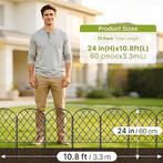 Decoratief tuinhek van metaal | GRATIS LEVERING, Tuin en Terras, Tuinhekken en Hekwerk, Overige materialen, -, Verzenden, -