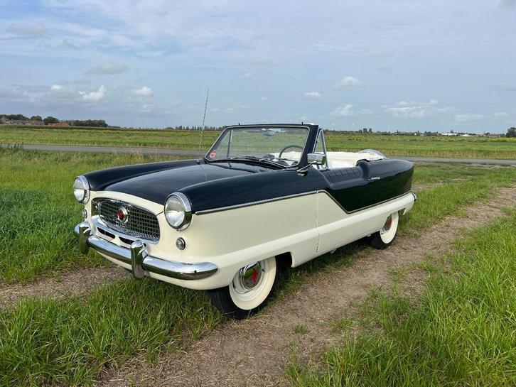 Nash Metropolitan 1960, Auto's, Overige Auto's, Bedrijf, Te koop, Benzine, Cabriolet, 2 deurs, Handgeschakeld, Zwart, Zwart, Ophalen