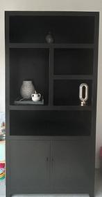 Zwarte wandkast, Maison & Meubles, Armoires | Casiers, Enlèvement, Utilisé