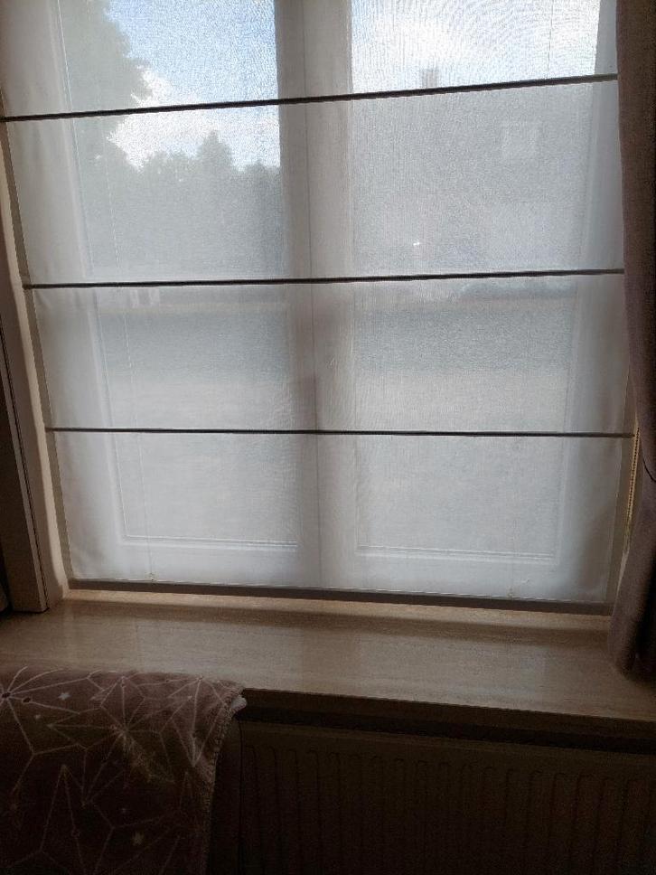 Optrekgordijnen  4stuks  80 euro, Huis en Inrichting, Stoffering | Gordijnen en Lamellen, Ophalen