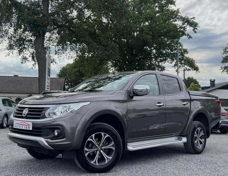 Fiat Fullback Pick-Up Dubbel Cabine 4WD BTW 2019 2.4D Garant, Auto's, Fiat, Bedrijf, Te koop, Fullback, ABS, Achteruitrijcamera