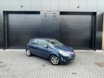 Opel Corsa 1.2 Essence climatisé Euro5 A Carnet Contrôle Ok, Auto's, Opel, Euro 5, Zwart, Blauw, Leder en Stof