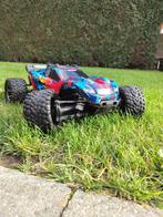 Traxxas rustler 4x4 vxl met extra onderdelen., Hobby & Loisirs créatifs, Enlèvement ou Envoi, Voiture off road, Utilisé, Électro