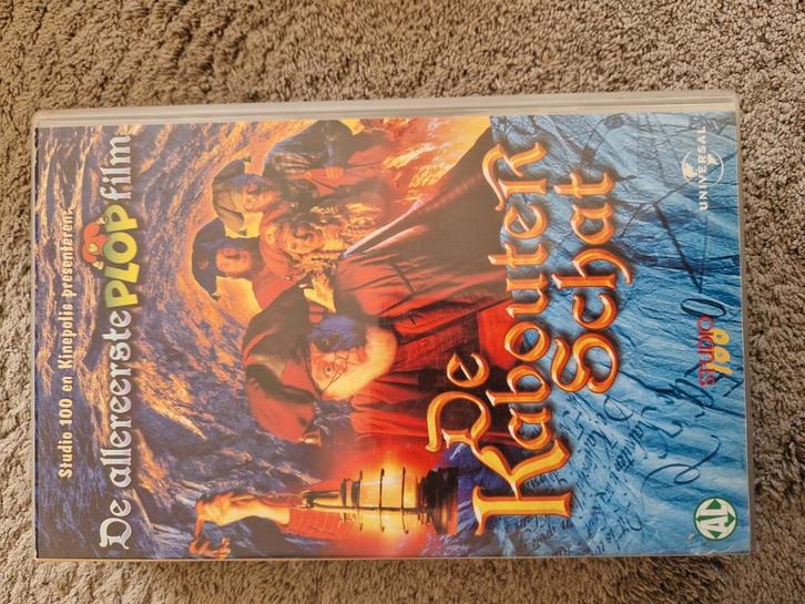 Kabouter Plop - De Kabouterschat VHS, Cd's en Dvd's, VHS | Kinderen en Jeugd, Zo goed als nieuw, Kinderprogramma's en -films, Overige typen