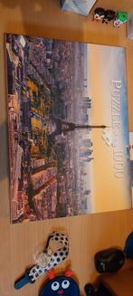 Complete puzzel Parijs van 1000 stukjes, Hobby en Vrije tijd, Ophalen of Verzenden, 500 t/m 1500 stukjes, Zo goed als nieuw, Legpuzzel