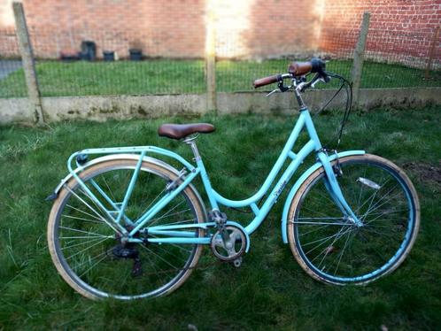 Damesfiets Prestige "Bella" - muntgroen, Fietsen en Brommers, Fietsen | Dames | Damesfietsen, Gebruikt, Overige merken, Ophalen