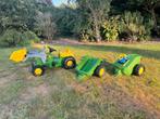 Traptractor met kar en watertank, Ophalen, Gebruikt, Met kar of aanhanger
