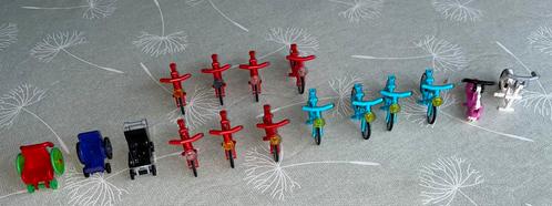 Lego dorp transportmiddelen fiets, rolstoel, buggy ..., Kinderen en Baby's, Speelgoed | Duplo en Lego, Zo goed als nieuw, Lego