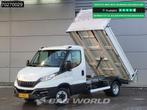 Iveco Daily 35C14 Kipper 3500kg trekhaak Airco Cruise Kieper, Auto's, Bestelwagens en Lichte vracht, Gebruikt, Euro 6, Wit, Bedrijf