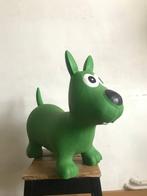 Hippy Skippy groene ezel kinderspeelgoed, Kinderen en Baby's, Speelgoed | Knuffels en Pluche, Gebruikt, Paard