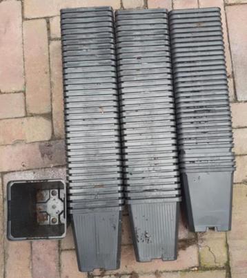Kweekpotjes P9 - Vaste prijs: 50 stuks voor €2 (= 4 ct/stuk) beschikbaar voor biedingen