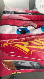 Dekbedovertrek cars bliksem mcqueen flanel zeer goede staat, Enlèvement, Comme neuf, Housse de couette