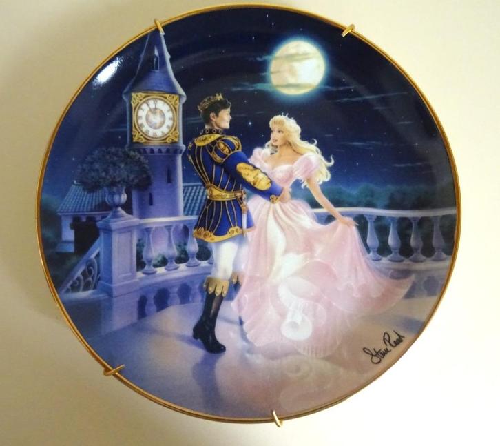 Franklin Mint Cinderella Magic 'til Midnight Limited Ed., Verzamelen, Disney, Zo goed als nieuw, Overige typen, Assepoester of Belle