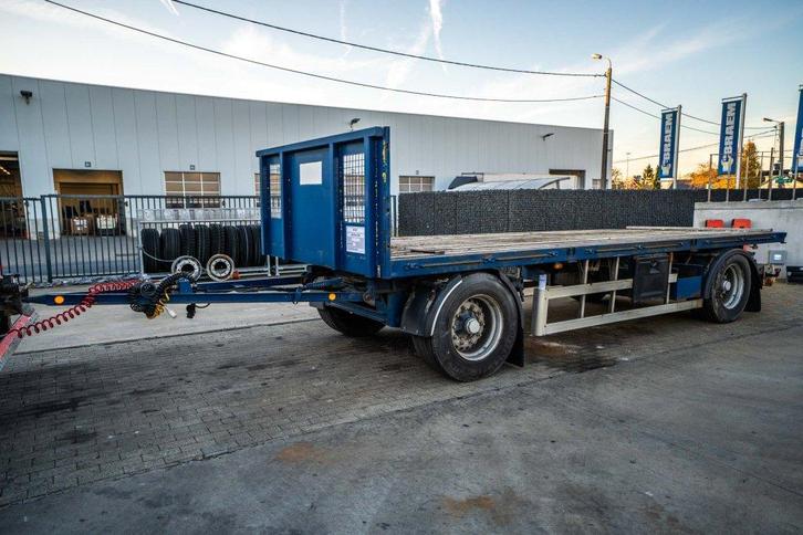 DESOT AANHANGWAGEN - 18 TON, Autos, Camions, Entreprise, Achat, Remorques et Semi-remorques, Autres carburants, TVA déductible