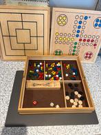 Coffret de 5 jeux de société en bois, Hobby & Loisirs créatifs, Jeux de société | Jeux de plateau, Enlèvement ou Envoi, Comme neuf