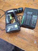 Festool C15 set, Variabele snelheid, Ophalen of Verzenden, Boor- en Schroefmachine, Gebruikt
