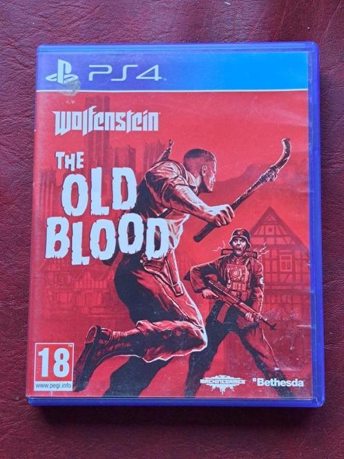 Wolfenstein - the old blood, Consoles de jeu & Jeux vidéo, Jeux | Sony PlayStation 4, Enlèvement ou Envoi