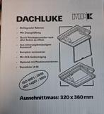 Dakluik MPK 32x36cm wit + insecten gaas, Caravans en Kamperen, Ophalen of Verzenden, Nieuw