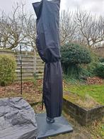 Parasol +3m 1 zomer  + 70 kg zware voet weg wegens verhuis, Tuin en Terras, Ophalen
