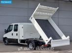 Iveco Daily 35C12 Dubbel Cabine Kipper 3500kg trekhaak Euro6, Autos, Camionnettes & Utilitaires, 120 ch, 3500 kg, Tissu, Iveco