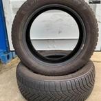 2x Michelin Alpine 6 215 55 17 winterbanden met 6.5 mm, Auto-onderdelen, Banden en Velgen, 17 inch, Gebruikt, 215 mm