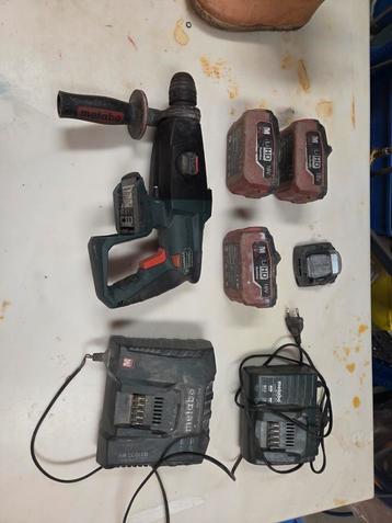 METABO boormachine/batterijen te koop beschikbaar voor biedingen