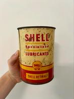 Bidon d’huile olieblik olie blik oil can Shell retinax, Verzamelen, Ophalen of Verzenden