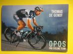 wielerkaart  2014 team quick step thomas de gendt signe, Comme neuf, Envoi