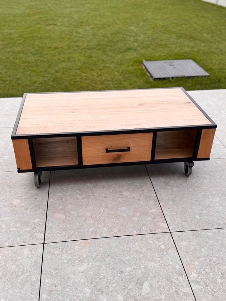 Xooon - kinna salontafel, Huis en Inrichting, Tafels | Salontafels, Gebruikt, Minder dan 50 cm, 50 tot 100 cm, 100 tot 150 cm