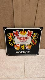 Emaille bord agenschap., Ophalen of Verzenden, Zo goed als nieuw, Reclamebord