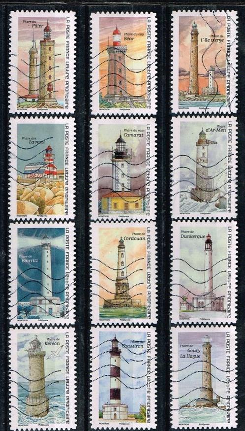 Postzegels uit Frankrijk - K 4776 - vuurtorens, Postzegels en Munten, Postzegels | Europa | Frankrijk, Gestempeld, Verzenden