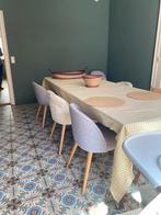 6 eetkamerstoelen Maison du monde, Huis en Inrichting, Stoelen, Ophalen, Zo goed als nieuw, Vijf, Zes of meer stoelen, Stof