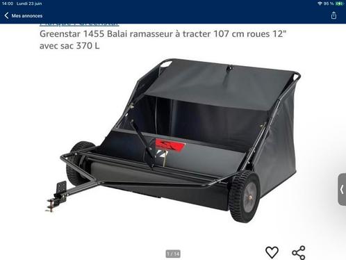 Brinly STX 425 LXH veegmachine, bladschep, Tuin en Terras, Zitmaaiers, Zo goed als nieuw, Ophalen