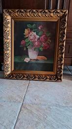 2 oude schilderijen getekend Fred Wiezé 12/11/32, Huis en Inrichting, Woonaccessoires | Lijsten, Ophalen, Gebruikt