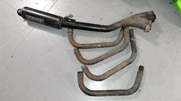 Kawasaki old 6B Z1R uitlaatdemper met bochten imitatie. beschikbaar voor biedingen