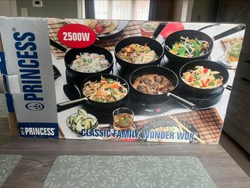 Wokset Princess 6 pannetjes, Enlèvement, Comme neuf, 4 à 7 personnes