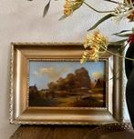 Mooi antiek schilderij- ongesigneerd, Antiek en Kunst, Ophalen of Verzenden